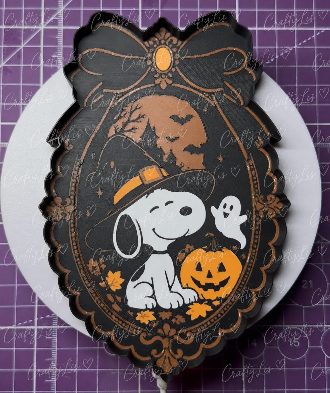 Snoopy Halloween  Trinket Tray