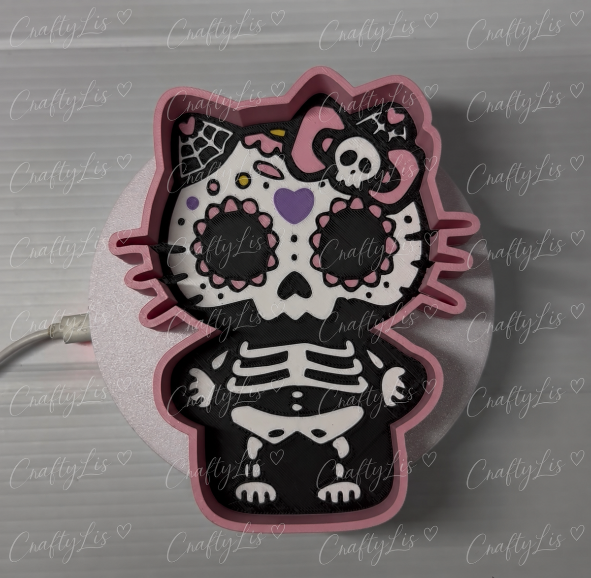 HK Sugar Skull Trinket Tray