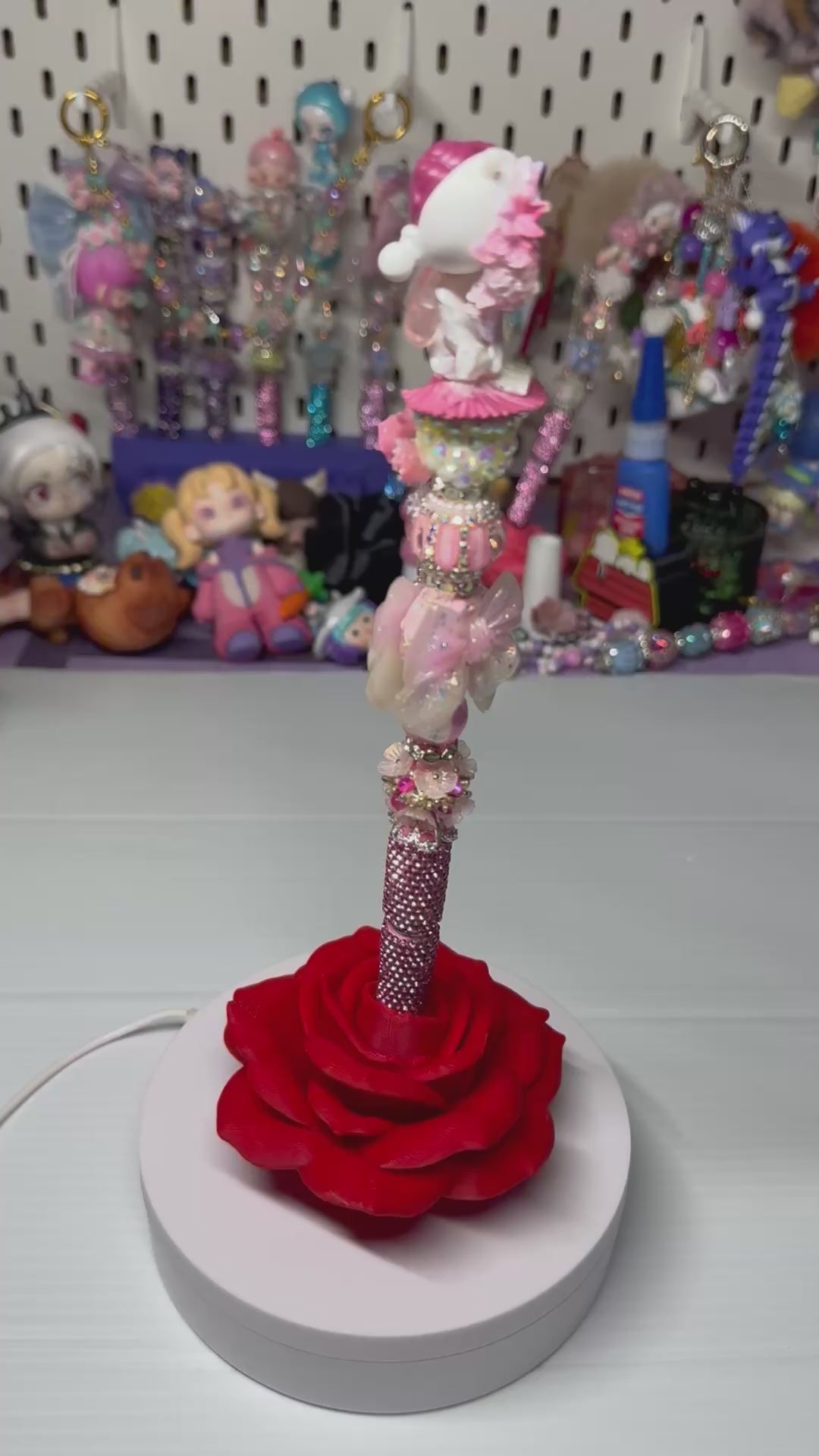 Rose single Pen Display
