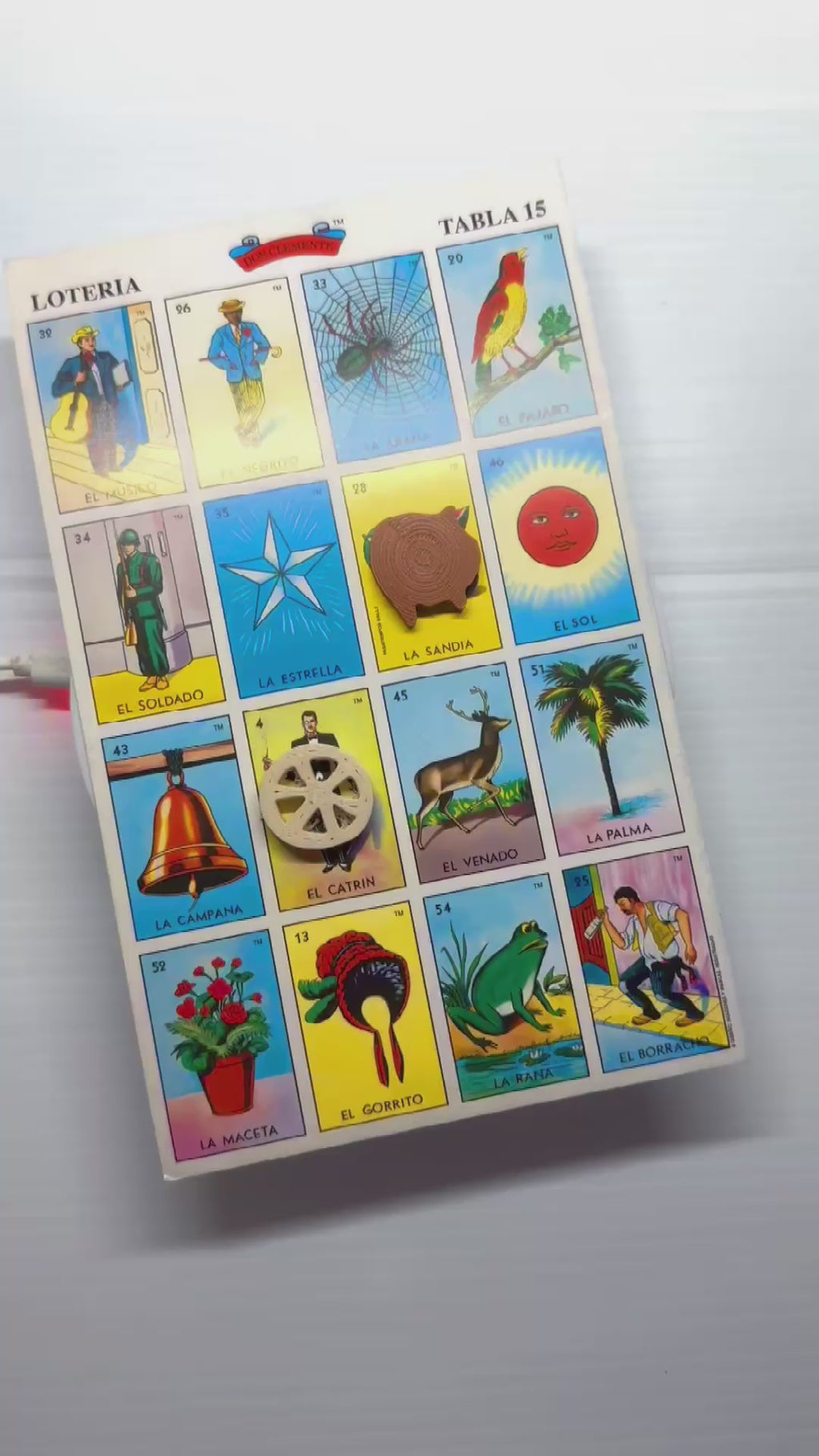 Magnetic Lotería Fichas 🎉